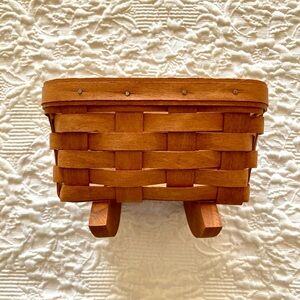 Longaberger Mini Cradle Basket